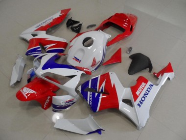 Blanco Azul Rojo Motul HRC Carenado Moto Honda CBR 600 RR 05-06