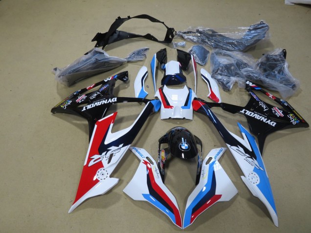 Blanco Azul Rojo Negro Carenado Moto BMW S1000RR 19-21 Blanco Azul Rojo Negro Carenado Moto BMW S1000RR 19-21