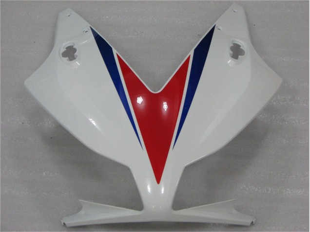 Blanco Azul Rojo Plástica Moto Honda CBR 1000 RR 12-16 Blanco Azul Rojo Plástica Moto Honda CBR 1000 RR 12-16