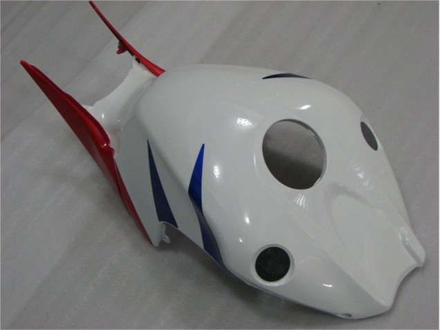 Blanco Azul Rojo Plástica Moto Honda CBR 1000 RR 12-16 Blanco Azul Rojo Plástica Moto Honda CBR 1000 RR 12-16