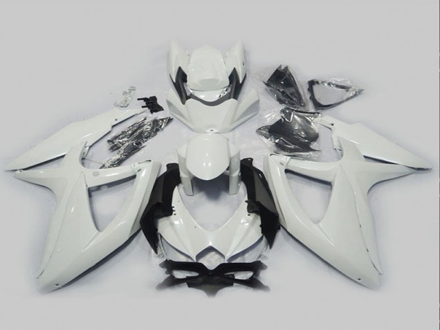 Blanco Carenado Moto Suzuki GSXR 750 K8 08-10