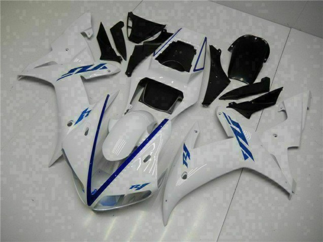 Blanco Carenado & Plástico Moto Yamaha R1 02-03 Blanco Carenado & Plástico Moto Yamaha R1 02-03