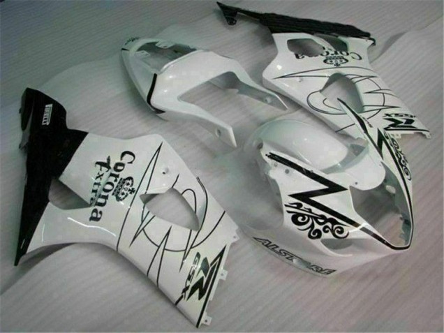 Blanco Kit Completo Carenado Moto Suzuki GSXR 1000 K3 03-04 Blanco Kit Completo Carenado Moto Suzuki GSXR 1000 K3 03-04