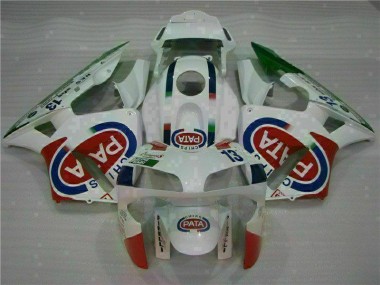 Blanco Kits Completo Carenado Moto Honda CBR 600 RR 03-04