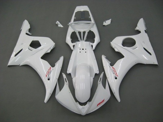 Blanco Kits Completo Carenado Moto Yamaha R6 03-05 Blanco Kits Completo Carenado Moto Yamaha R6 03-05