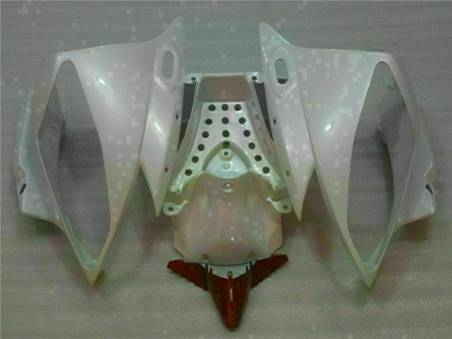 Blanco Marrón Carenado Moto Yamaha R6 06-07 Blanco Marrón Carenado Moto Yamaha R6 06-07
