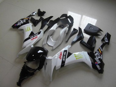 Blanco Monster Carenado Moto Kawasaki ZX10R 08-10
