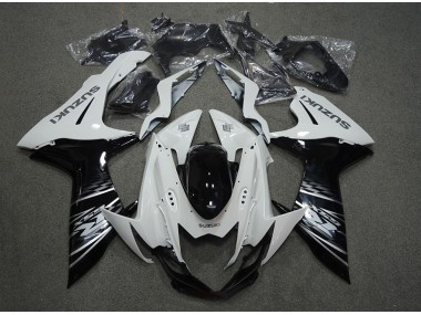 Blanco Negro Carenado Moto & Plástico Suzuki GSXR 750 K11 11-21