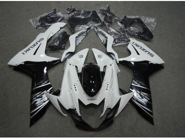 Blanco Negro Carenado Moto Suzuki GSXR 600 K11 11-21