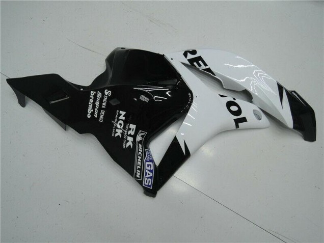 Blanco Negro Carrocería Motocicletas Honda CBR 600 RR 09-12 Blanco Negro Carrocería Motocicletas Honda CBR 600 RR 09-12