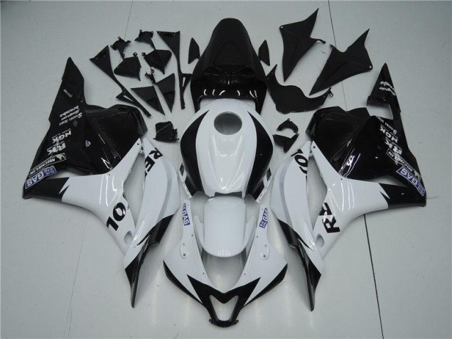 Blanco Negro Carrocería Motocicletas Honda CBR 600 RR 09-12 Blanco Negro Carrocería Motocicletas Honda CBR 600 RR 09-12