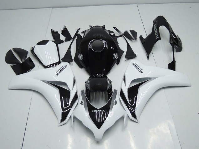Blanco & Negro Gris Carenado Moto Honda CBR 1000 RR 08-11 Blanco & Negro Gris Carenado Moto Honda CBR 1000 RR 08-11