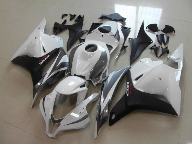 Blanco Negro Gris Carenado Moto Honda CBR 600 RR 09-12 Blanco Negro Gris Carenado Moto Honda CBR 600 RR 09-12