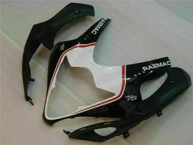 Blanco Negro Kit Carenado Moto Suzuki GSXR 1000 K5 05-06 Blanco Negro Kit Carenado Moto Suzuki GSXR 1000 K5 05-06