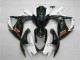 Blanco Negro Kits ABS Carenado Motocicleta Suzuki GSXR 600 / 750 K6 06-07 Blanco Negro Kits ABS Carenado Motocicleta Suzuki GSXR 600 / 750 K6 06-07