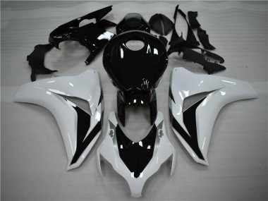 Blanco Negro Kits Completo Carenado Moto Honda CBR 1000 RR 08-11