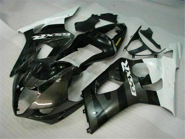 Blanco Negro Kits Completo Carenado Moto Suzuki GSXR 1000 K3 03-04 Blanco Negro Kits Completo Carenado Moto Suzuki GSXR 1000 K3 03-04
