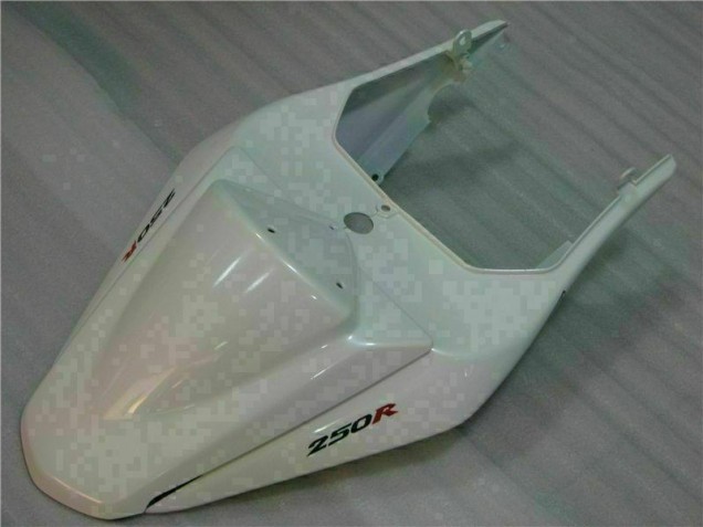 Blanco Negro Ninja 3M Carenado Moto Kawasaki EX250 08-12 Blanco Negro Ninja 3M Carenado Moto Kawasaki EX250 08-12