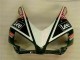 Blanco Negro Plástico Moto Honda CBR 1000 RR 04-05 Blanco Negro Plástico Moto Honda CBR 1000 RR 04-05