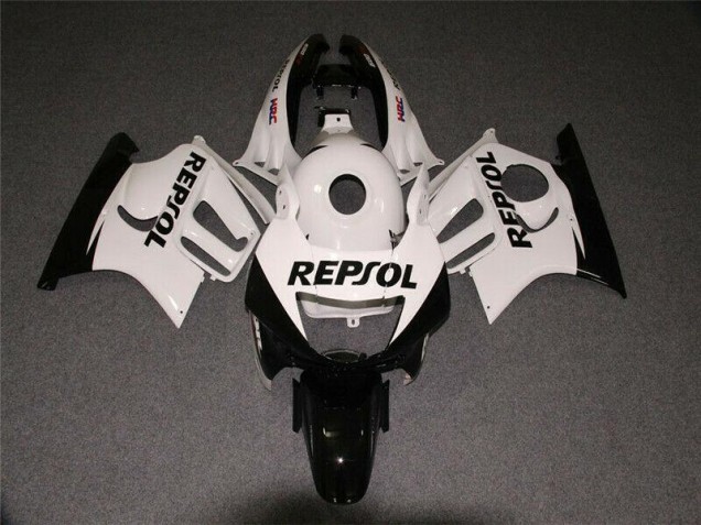 Blanco Negro Repsol Carenado Moto Honda CBR 600 F3 95-98 Blanco Negro Repsol Carenado Moto Honda CBR 600 F3 95-98