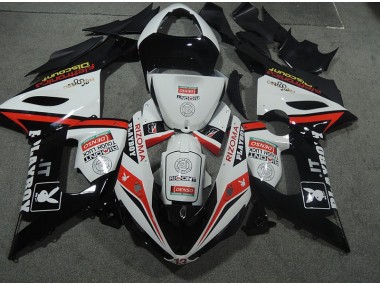 Blanco Negro Rizoma Playboy Plástico Moto Kawasaki ZX6R 05-06