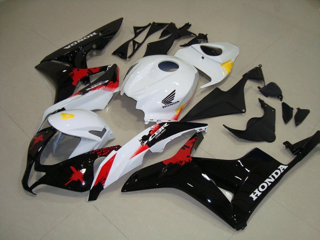 Blanco Negro Rojo ABS Kits Carenado Moto Honda CBR 600 RR 07-08 Blanco Negro Rojo ABS Kits Carenado Moto Honda CBR 600 RR 07-08