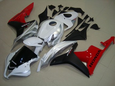Blanco Negro Rojo ABS Moto Plástica Honda CBR 600 RR 07-08