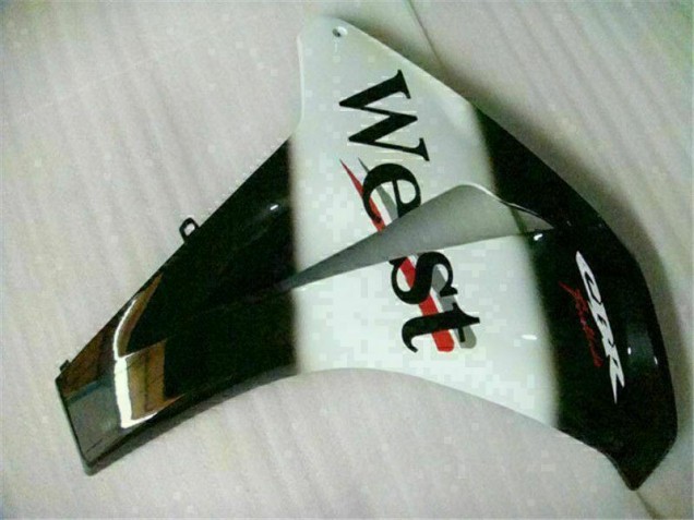 Blanco Negro West Carenado Moto Honda CBR 1000 RR 08-11 Blanco Negro West Carenado Moto Honda CBR 1000 RR 08-11