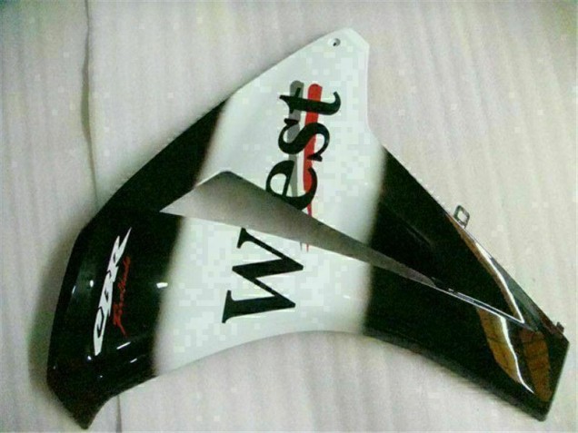 Blanco Negro West Carenado Moto Honda CBR 1000 RR 08-11 Blanco Negro West Carenado Moto Honda CBR 1000 RR 08-11