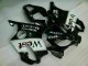 Blanco Negro West Carenado Moto Honda CBR 600 F4i 01-03 Blanco Negro West Carenado Moto Honda CBR 600 F4i 01-03
