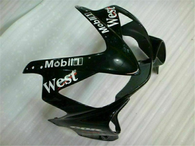 Blanco Negro West Carenado Moto Honda CBR 600 F4i 01-03 Blanco Negro West Carenado Moto Honda CBR 600 F4i 01-03