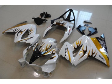 Blanco Oro Llama Carenado Moto Honda VFR 800 02-13
