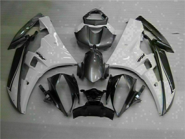 Blanco Plata Carenado Moto Yamaha R6 06-07 Blanco Plata Carenado Moto Yamaha R6 06-07