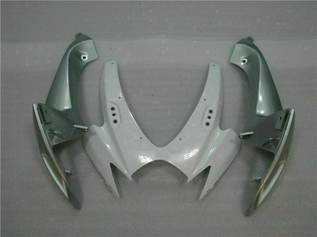 Blanco Plata Plástica Moto Suzuki GSXR 600 / 750 K6 06-07 Blanco Plata Plástica Moto Suzuki GSXR 600 / 750 K6 06-07