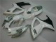 Blanco Plata Plástico Moto Suzuki GSXR 600 / 750 K6 06-07 Blanco Plata Plástico Moto Suzuki GSXR 600 / 750 K6 06-07
