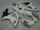 Blanco Plata Plástico Moto Suzuki GSXR 600 / 750 K6 06-07 Blanco Plata Plástico Moto Suzuki GSXR 600 / 750 K6 06-07