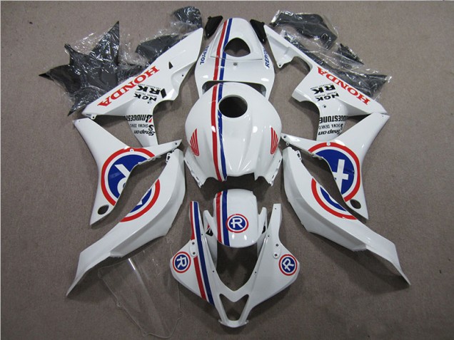 Blanco R Carenado Moto Honda CBR 600 RR 07-08 Blanco R Carenado Moto Honda CBR 600 RR 07-08