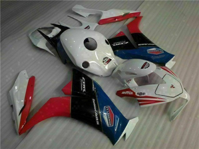 Blanco Rojo Carenado Moto Honda CBR 1000 RR 12-16 Blanco Rojo Carenado Moto Honda CBR 1000 RR 12-16