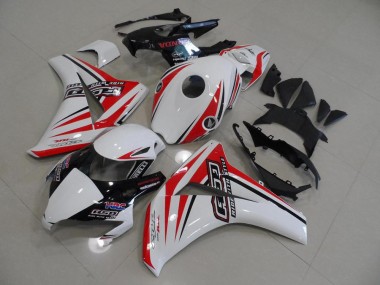 Blanco Rojo HRC Carenado Moto Honda CBR 1000 RR 08-11