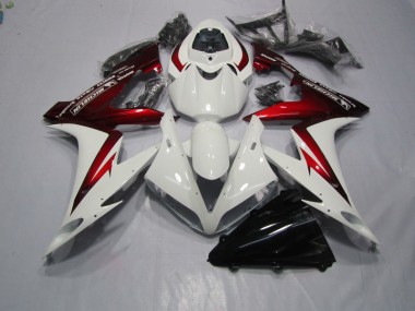 Blanco Rojo Kits Carenado Moto Honda CBR 1000 RR 04-05