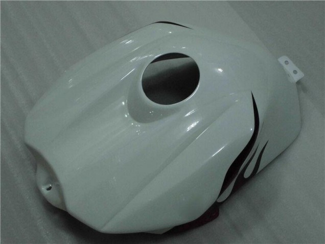 Blanco Rojo Llama Carenado Moto Yamaha R1 04-06 Blanco Rojo Llama Carenado Moto Yamaha R1 04-06