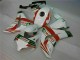 Blanco Rojo Plástica Moto Honda CBR 1000 RR 08-11 Blanco Rojo Plástica Moto Honda CBR 1000 RR 08-11