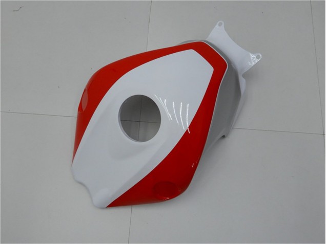 Blanco Rojo Plástico Moto Honda CBR 1000 RR 08-11 Blanco Rojo Plástico Moto Honda CBR 1000 RR 08-11