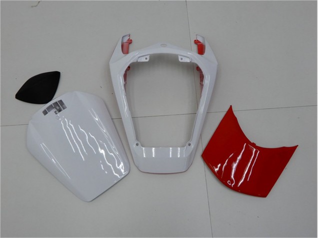 Blanco Rojo Plástico Moto Honda CBR 1000 RR 08-11 Blanco Rojo Plástico Moto Honda CBR 1000 RR 08-11