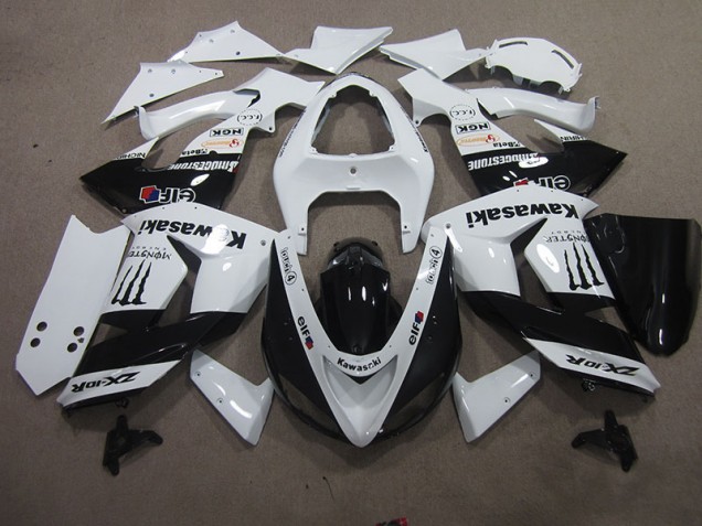 Blanco Touch4 Monster Carenado Moto Kawasaki ZX10R 06-07 Blanco Touch4 Monster Carenado Moto Kawasaki ZX10R 06-07