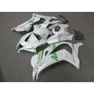Blanco Verde Carenado Moto Kawasaki ZX10R 16-19