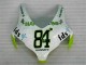 Blanco Verde Hannspree 84 Carenado Moto Honda CBR 1000 RR 08-11