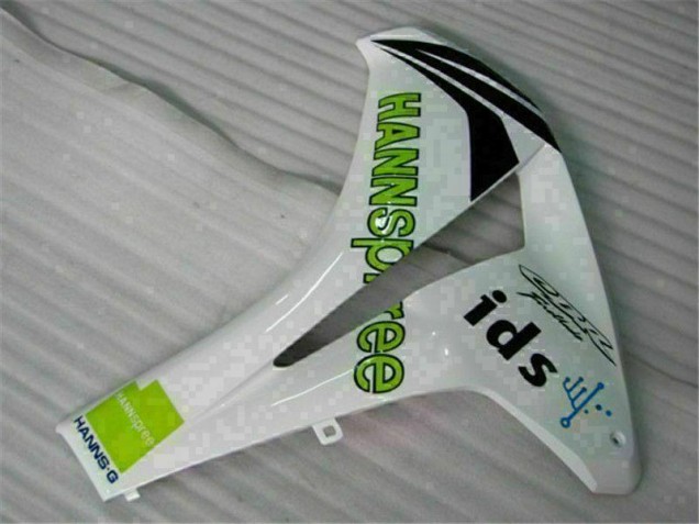 Blanco Verde Hannspree 84 Carenado Moto Honda CBR 1000 RR 08-11