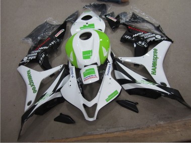 Blanco Verde Hannspree Carenado Moto Honda CBR 1000 RR 04-05