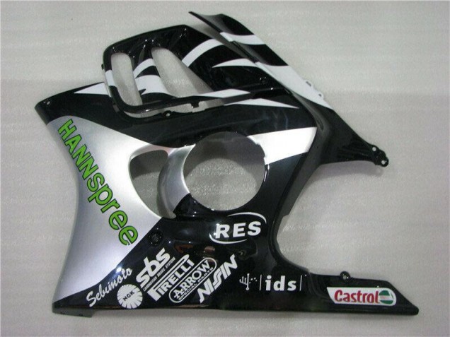 Blanco Verde Hannspree Carenado Moto Honda CBR 600 F3 95-98 Blanco Verde Hannspree Carenado Moto Honda CBR 600 F3 95-98